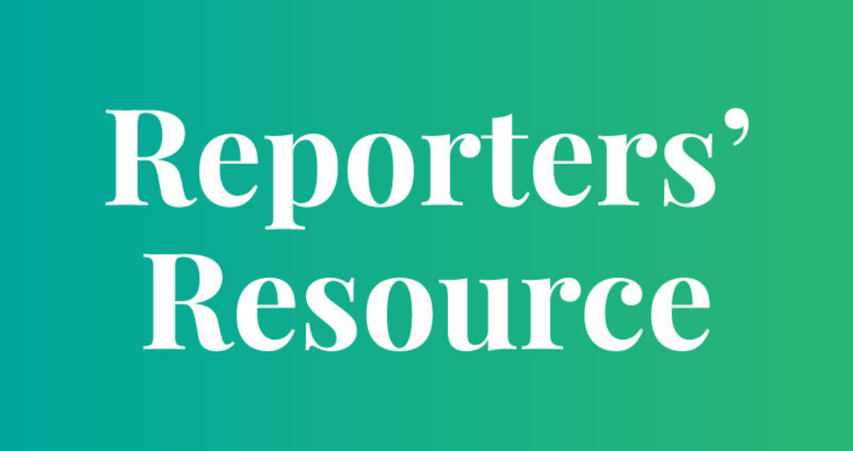 Reporters' Resource